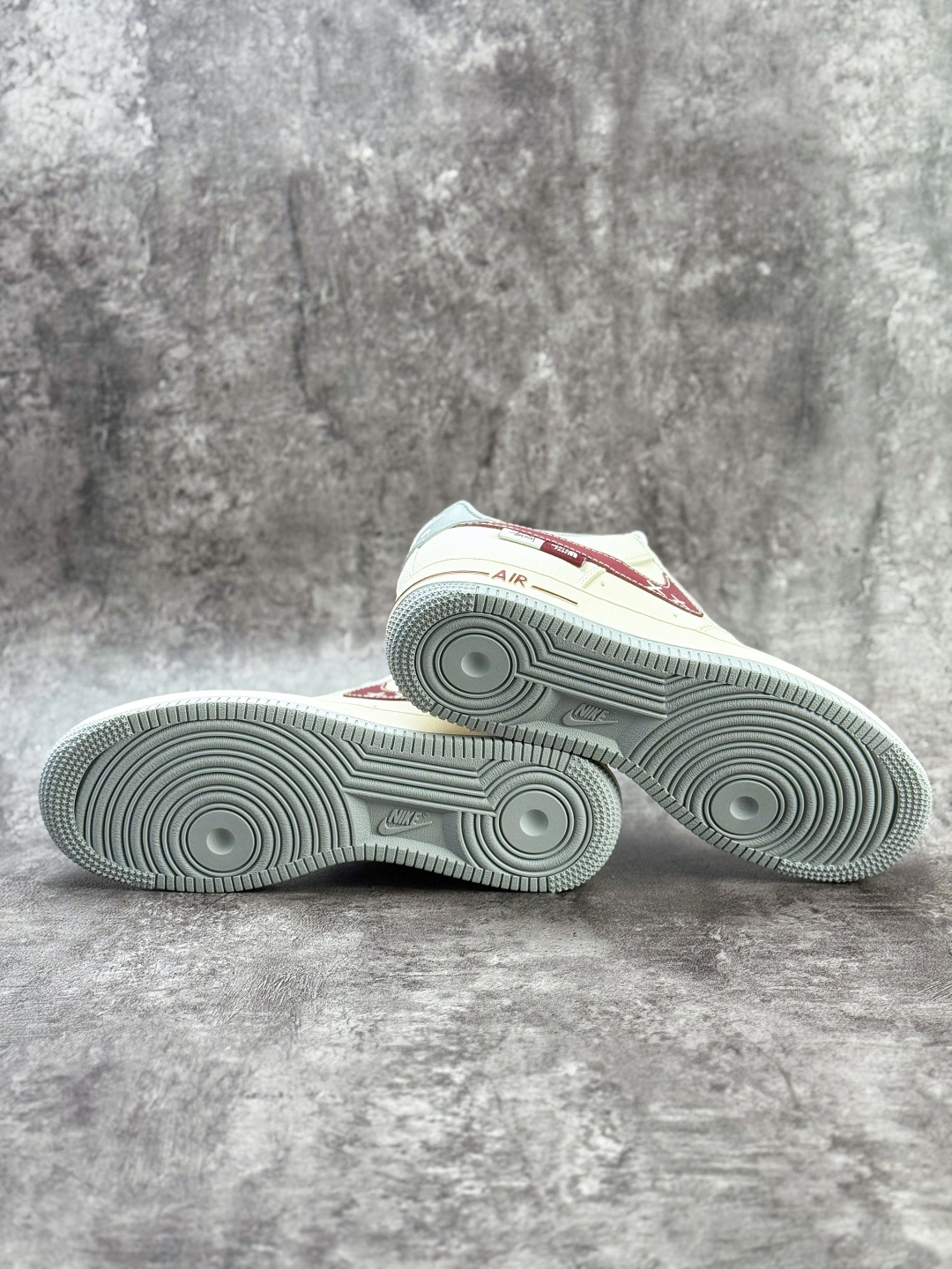 210 Nike Air Force 1 Low 07 x Stussy x The North Face 白红双小勾 QW5606-268