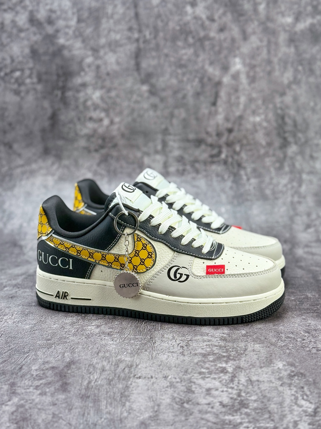 Nike Air Force 1 Low 07 x GUCCI 灰白黑 DF0188-104