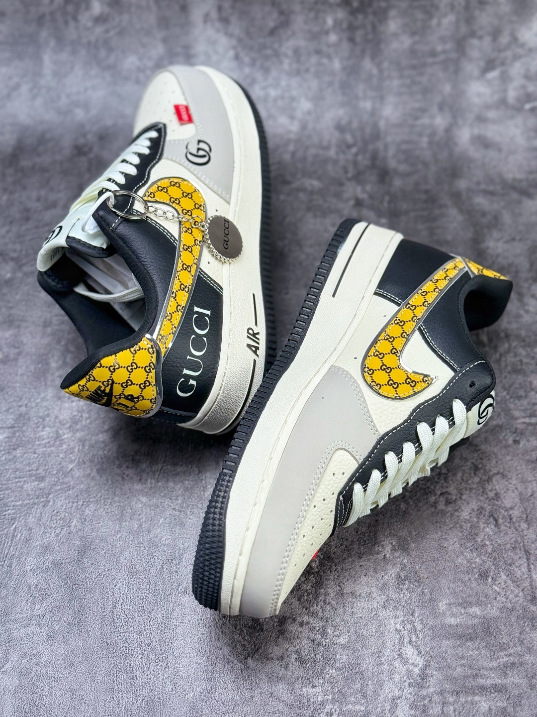 Nike Air Force 1 Low 07 x GUCCI 灰白黑 DF0188-104