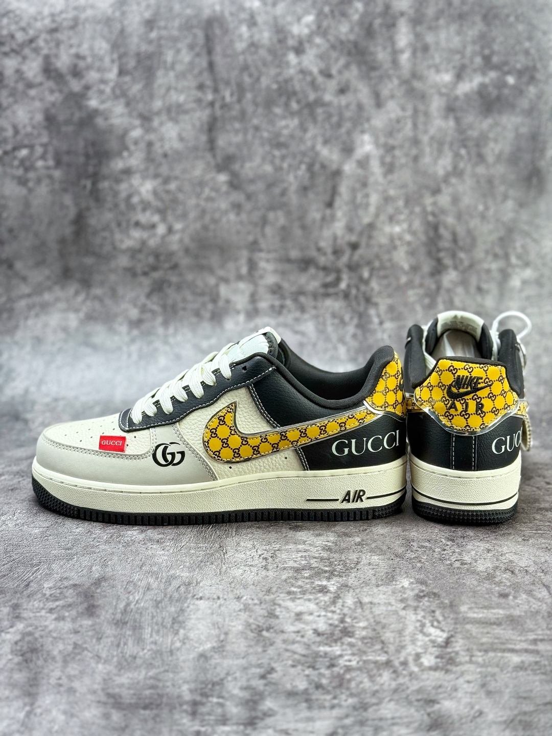 Nike Air Force 1 Low 07 x GUCCI 灰白黑 DF0188-104
