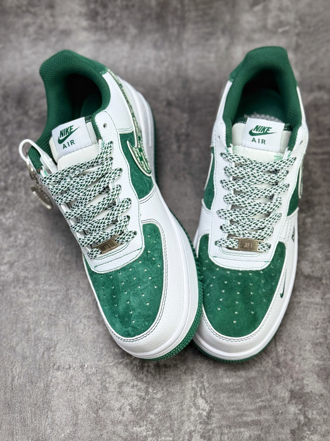 Nike Air Force 1 Low 07 x The North Face 白绿双小勾满天星 SU2305-561