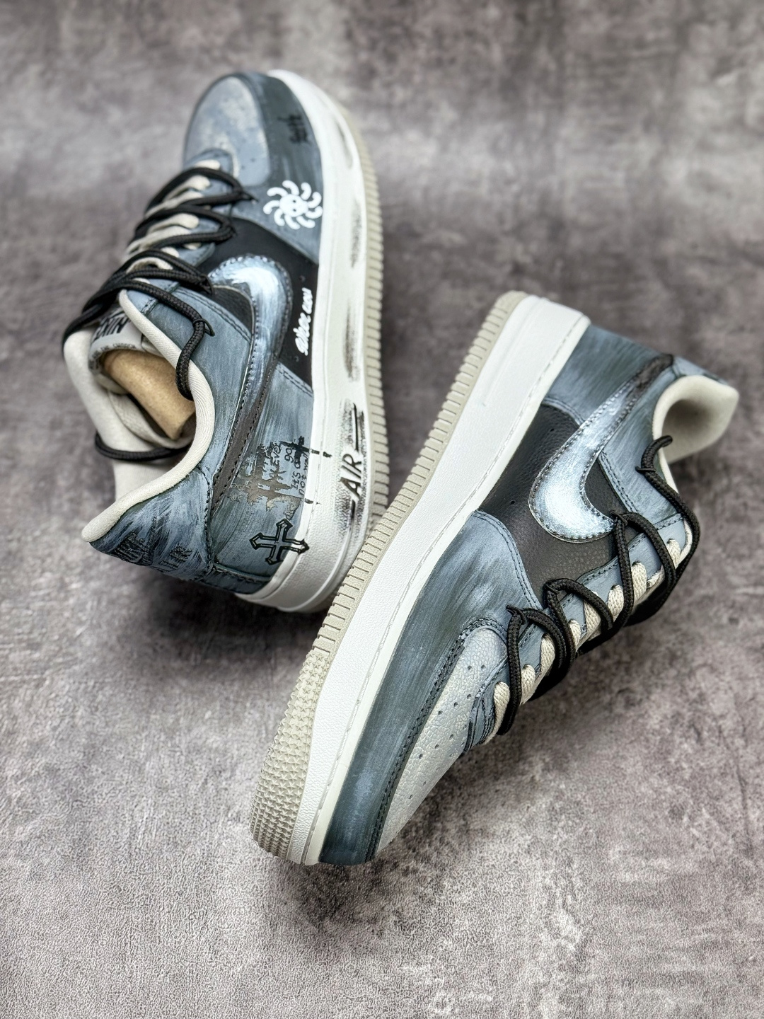 Nike Air Force 1 Low 07 水墨 灰白 CW6871-777