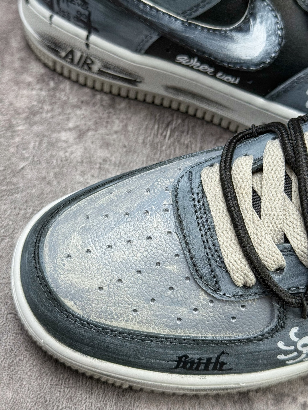 Nike Air Force 1 Low 07 水墨 灰白 CW6871-777