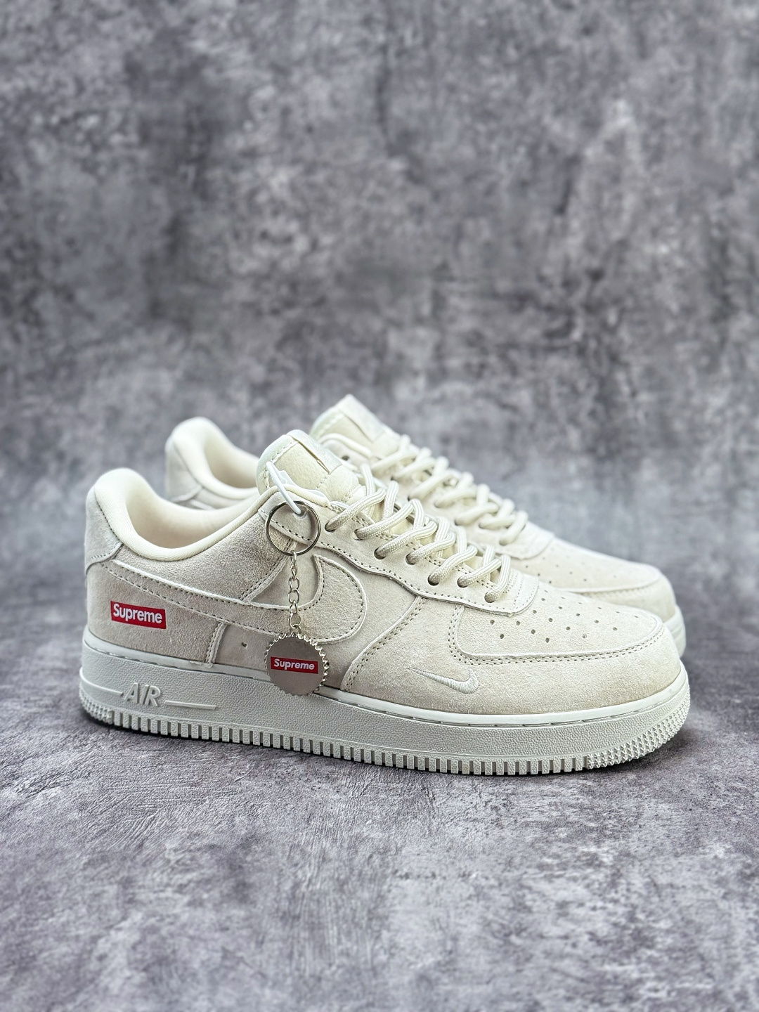 Nike Air Force 1 Low 07 x Supreme 米白小勾 DF0188-116