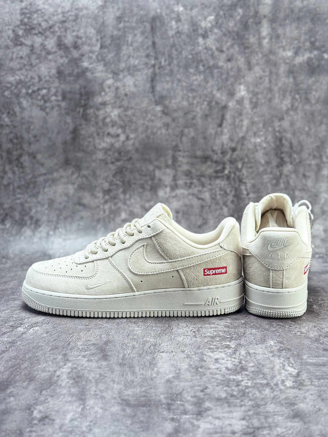 Nike Air Force 1 Low 07 x Supreme 米白小勾 DF0188-116