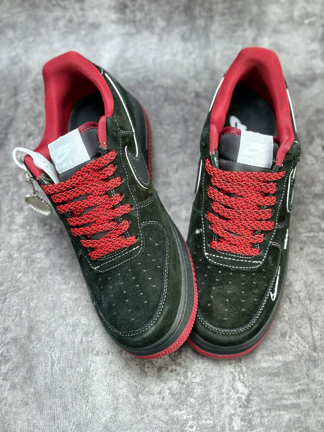 Nike Air Force 1 Low 07 x Stussy 黑红小勾满天星 SY1388-009