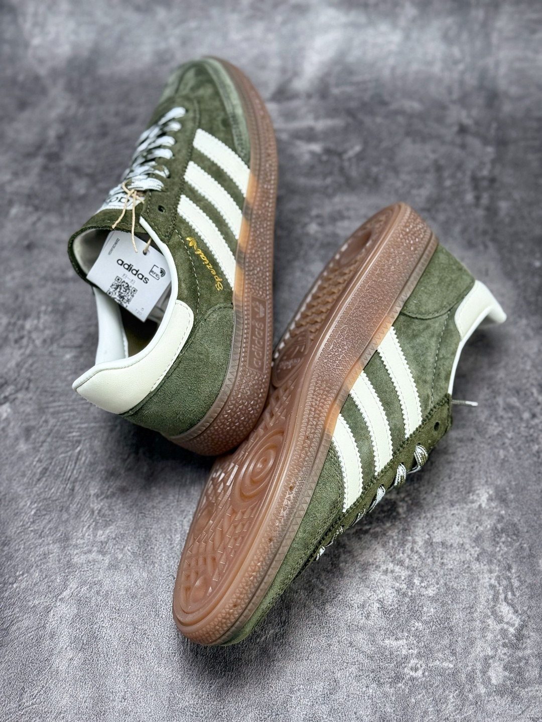 adidas originals Samba Handball Spezial 绿白 KI5940