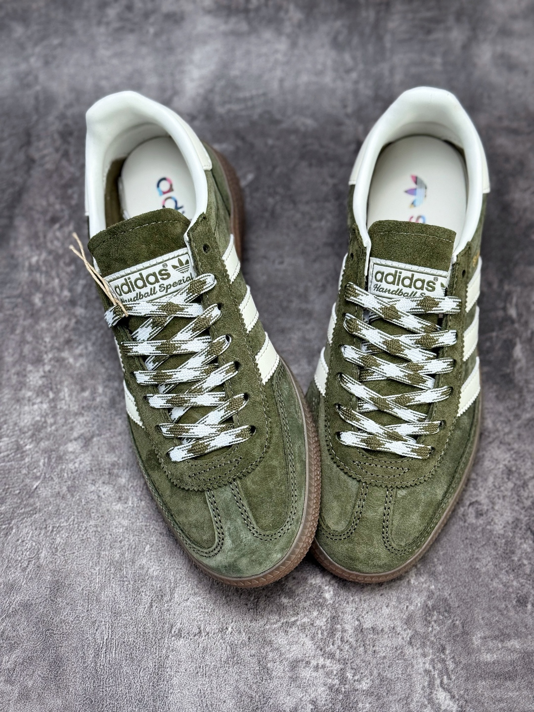adidas originals Samba Handball Spezial 绿白 KI5940