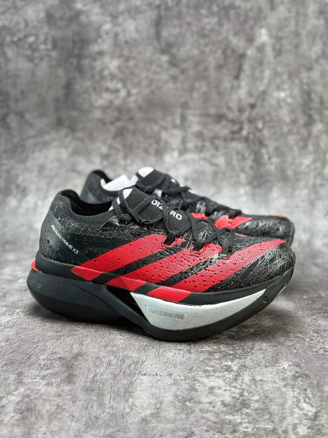 adidas Adizero Prime X 3.0 舒适轻盈耐磨 低帮跑步鞋 男女同款 KJ6946