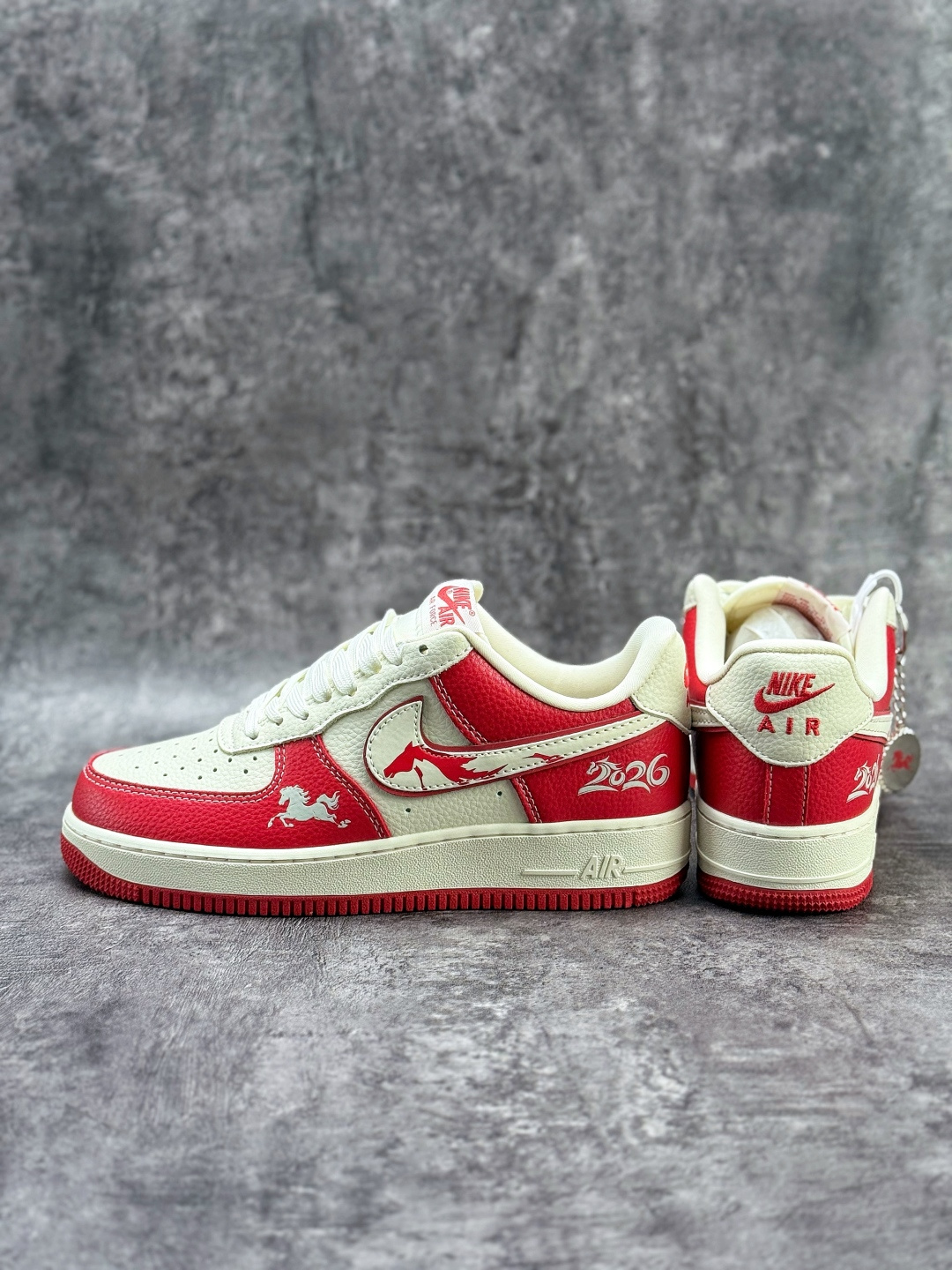 220 Nike Air Force 1 Low 07 马年限定 红白 XL1979-134