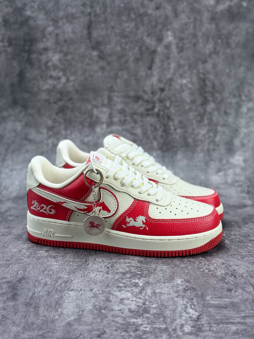 220 Nike Air Force 1 Low 07 马年限定 红白 XL1979-134