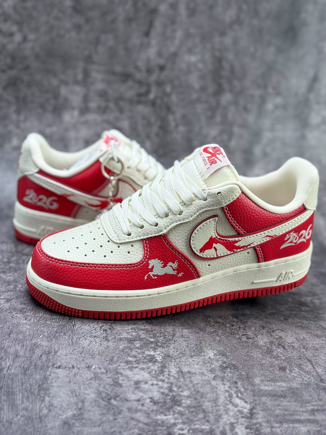 220 Nike Air Force 1 Low 07 马年限定 红白 XL1979-134