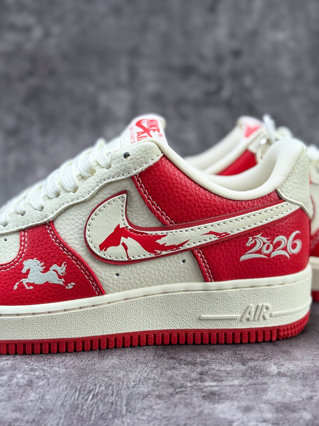 220 Nike Air Force 1 Low 07 马年限定 红白 XL1979-134
