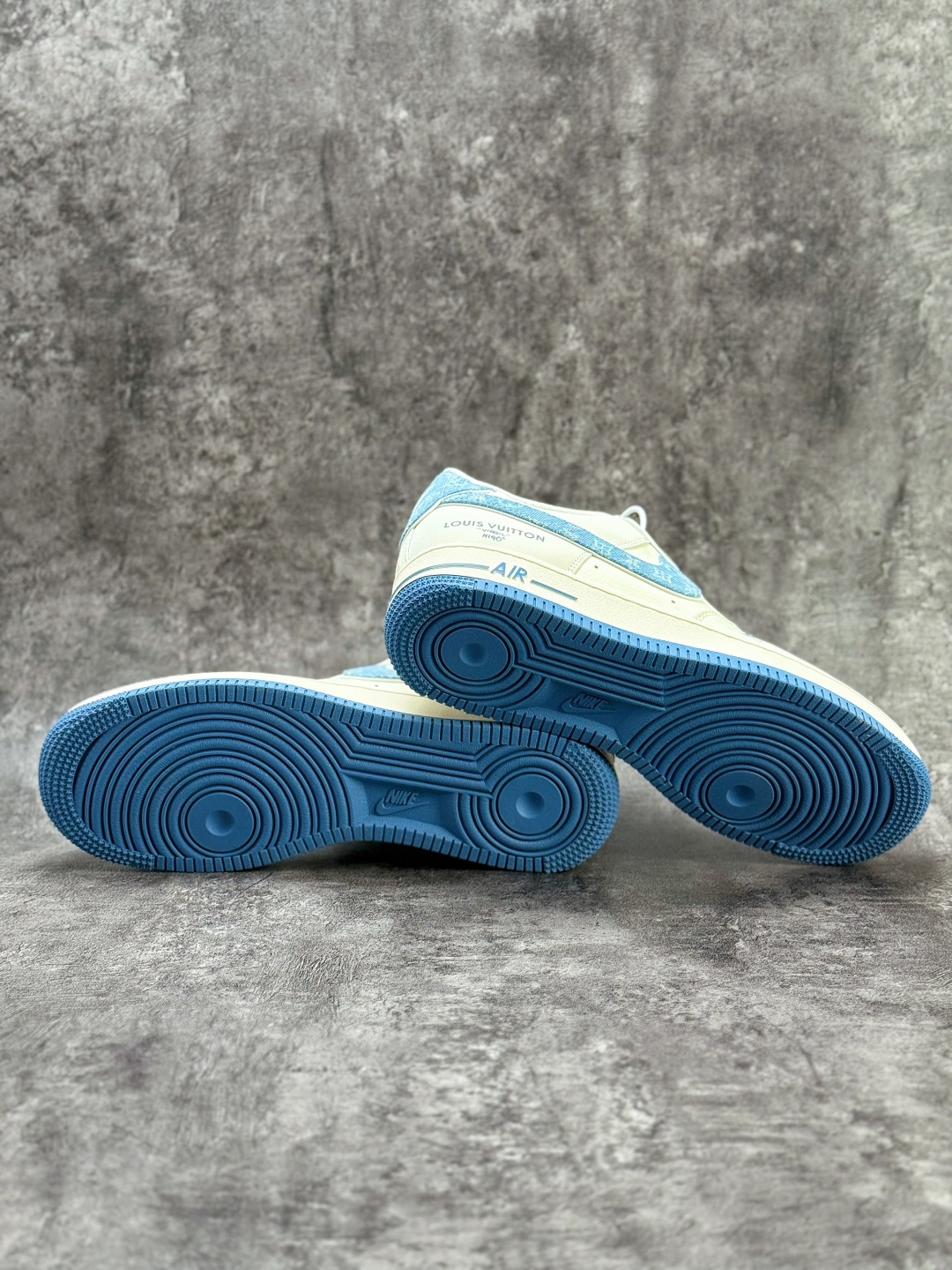 210 Nike Air Force 1 Low 07 x Louis Vuitton 白蓝牛仔满天星 SM6668-130