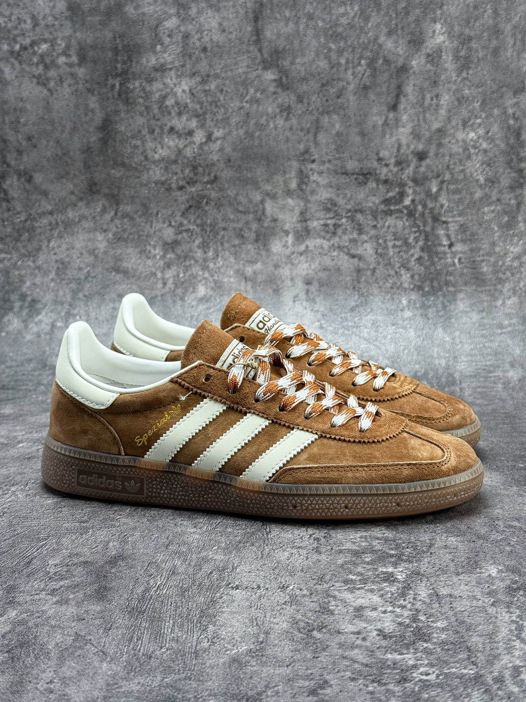 adidas originals Samba Handball Spezial 棕白 KI5938