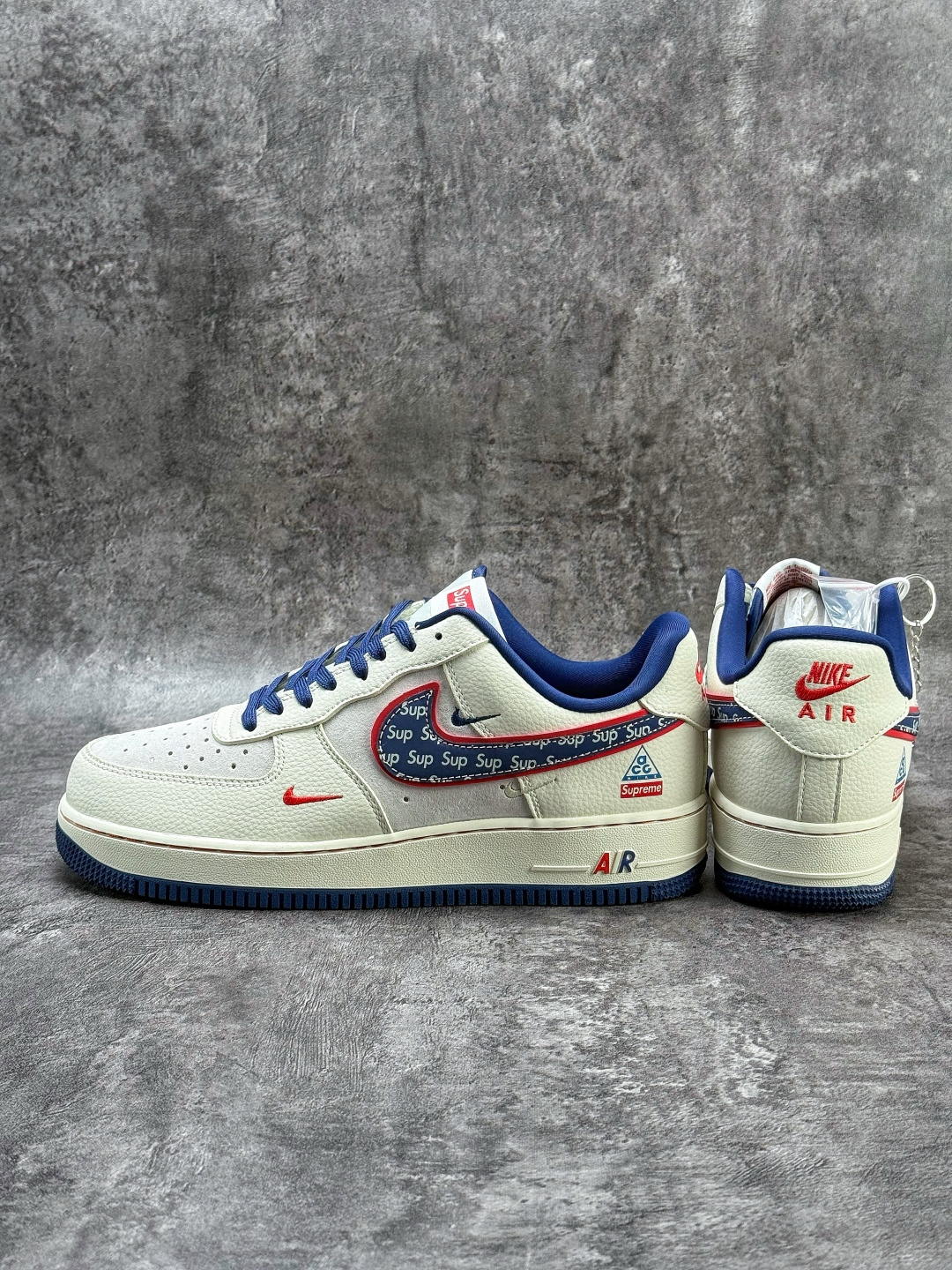 Nike Air Force 1 Low 07 x Superme 白灰蓝三小勾 DD1982-328-莆田鞋,莆田鞋货源,高仿鞋,高仿鞋货源,安福档口,莆田高仿鞋,莆田鞋批发,高仿鞋批发,莆田高仿运动鞋,高仿运动鞋,莆田运动鞋 Nike Air Force 1 Low 07 x Superme 白灰蓝三小勾 DD1982-328