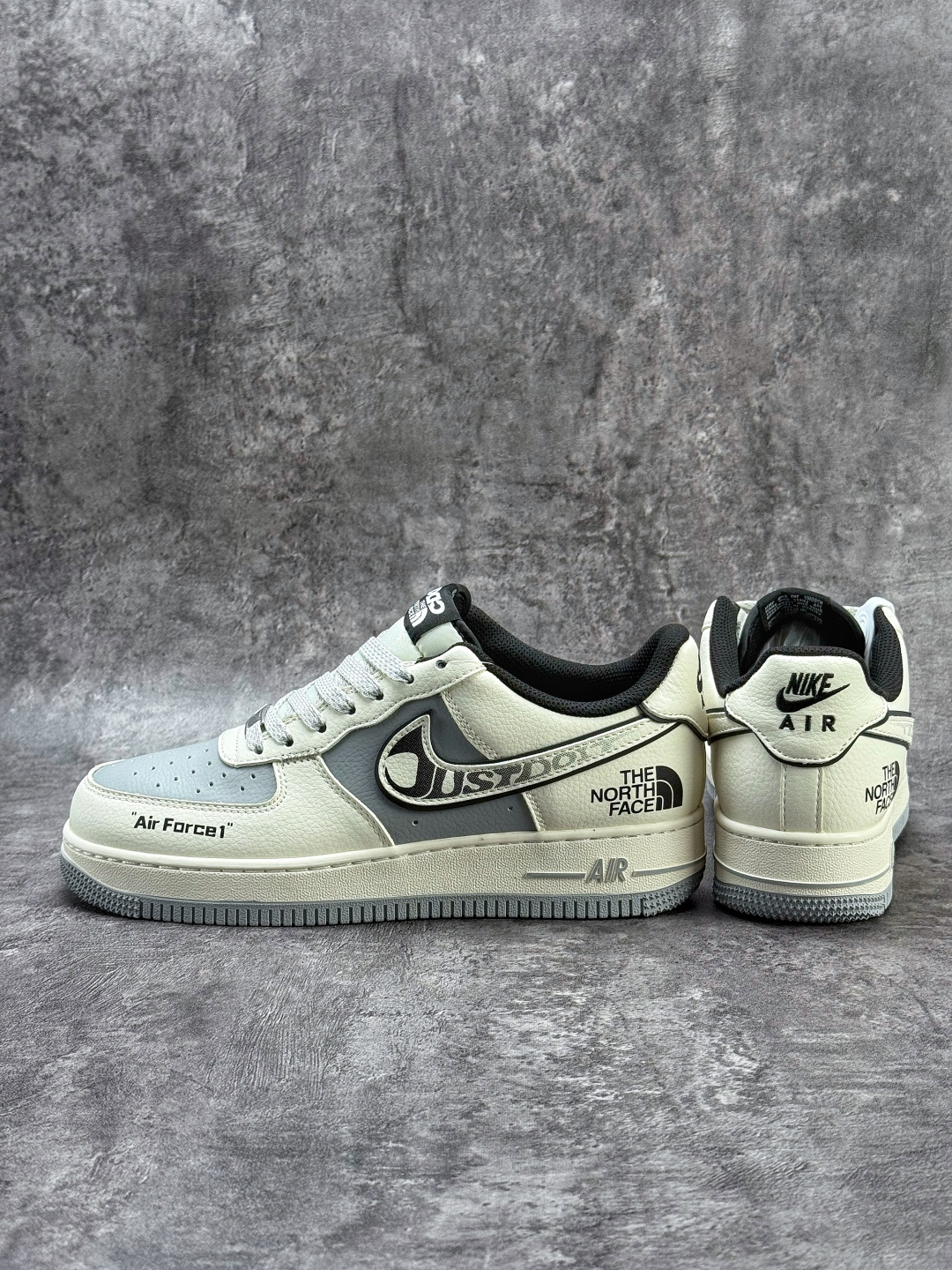 Nike Air Force 1 Low 07 x The North Face 白灰满天星 JP8028-066-莆田鞋,莆田鞋货源,高仿鞋,高仿鞋货源,安福档口,莆田高仿鞋,莆田鞋批发,高仿鞋批发,莆田高仿运动鞋,高仿运动鞋,莆田运动鞋 Nike Air Force 1 Low 07 x The North Face 白灰满天星 JP8028-066