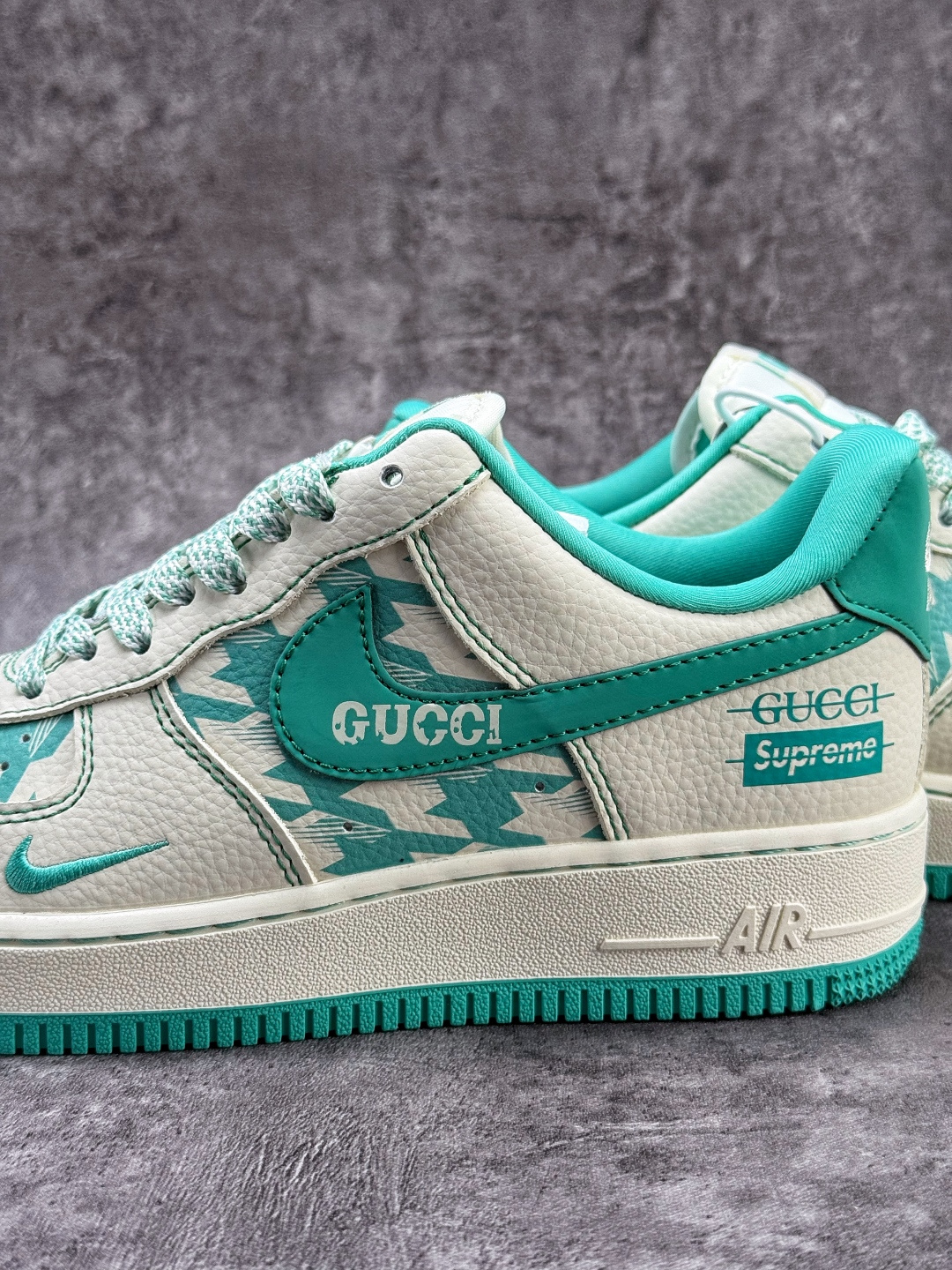 Nike Air Force 1 Low 07 x GUCCI x Superme 白绿小勾满天星 XL1979-124