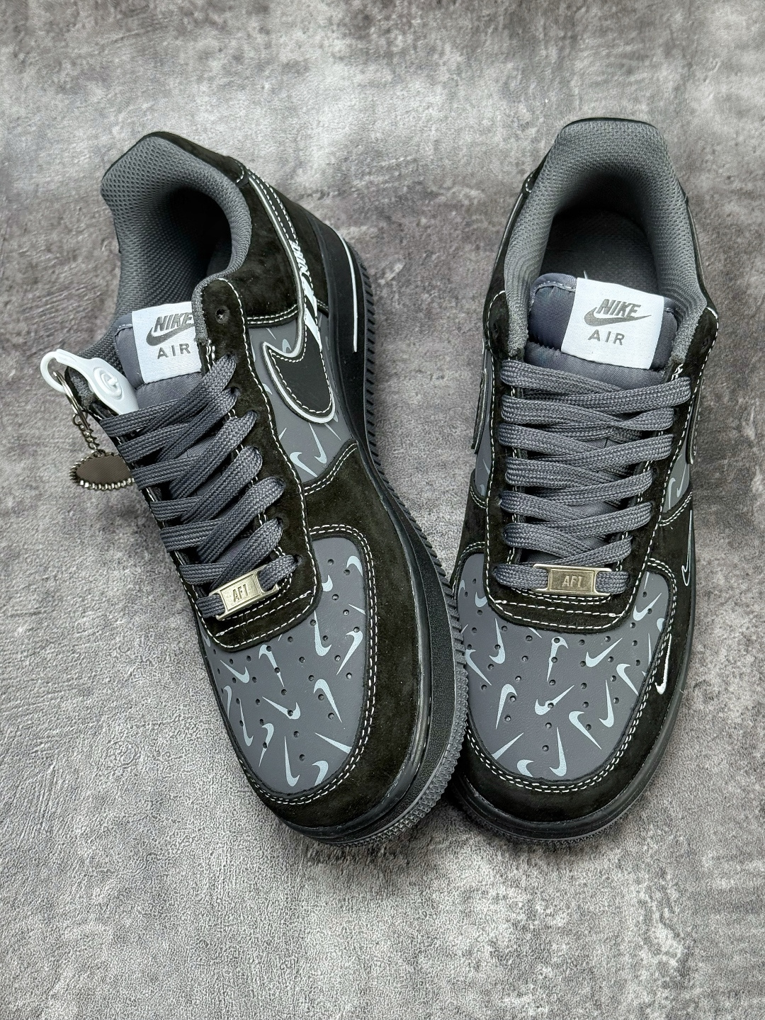 Nike Air Force 1 Low 07 x Fear of God 黑灰双小勾 DD8585-200