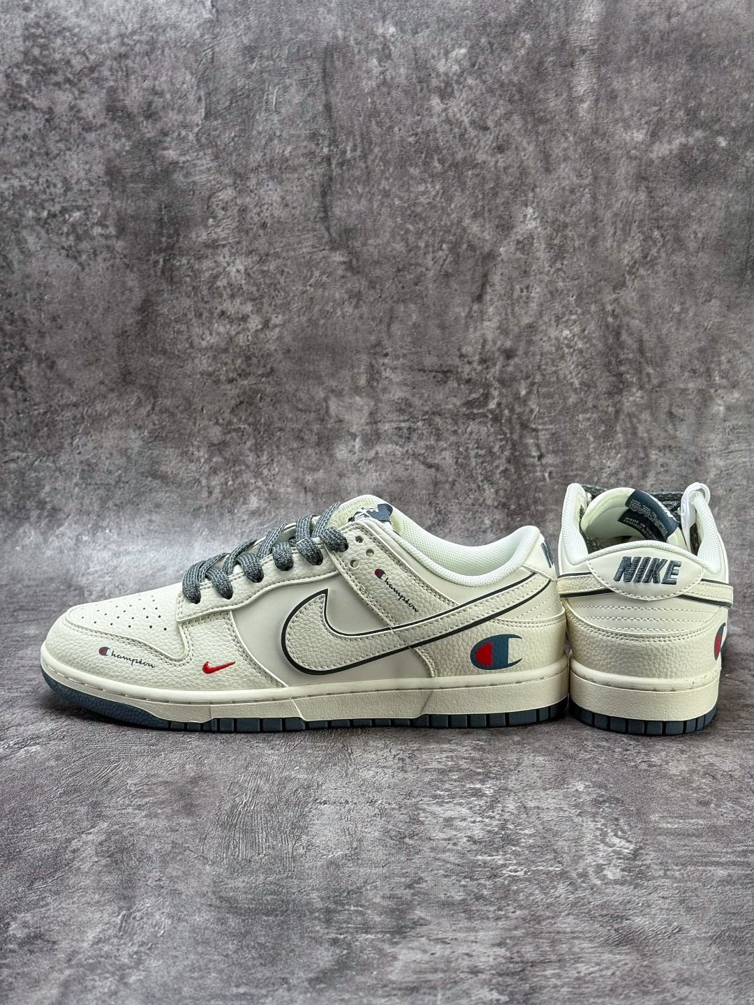 Nike SB Dunk Low x Champion 米白小勾满天星 JP1628-026-莆田鞋,莆田鞋货源,高仿鞋,高仿鞋货源,安福档口,莆田高仿鞋,莆田鞋批发,高仿鞋批发,莆田高仿运动鞋,高仿运动鞋,莆田运动鞋 Nike SB Dunk Low x Champion 米白小勾满天星 JP1628-026