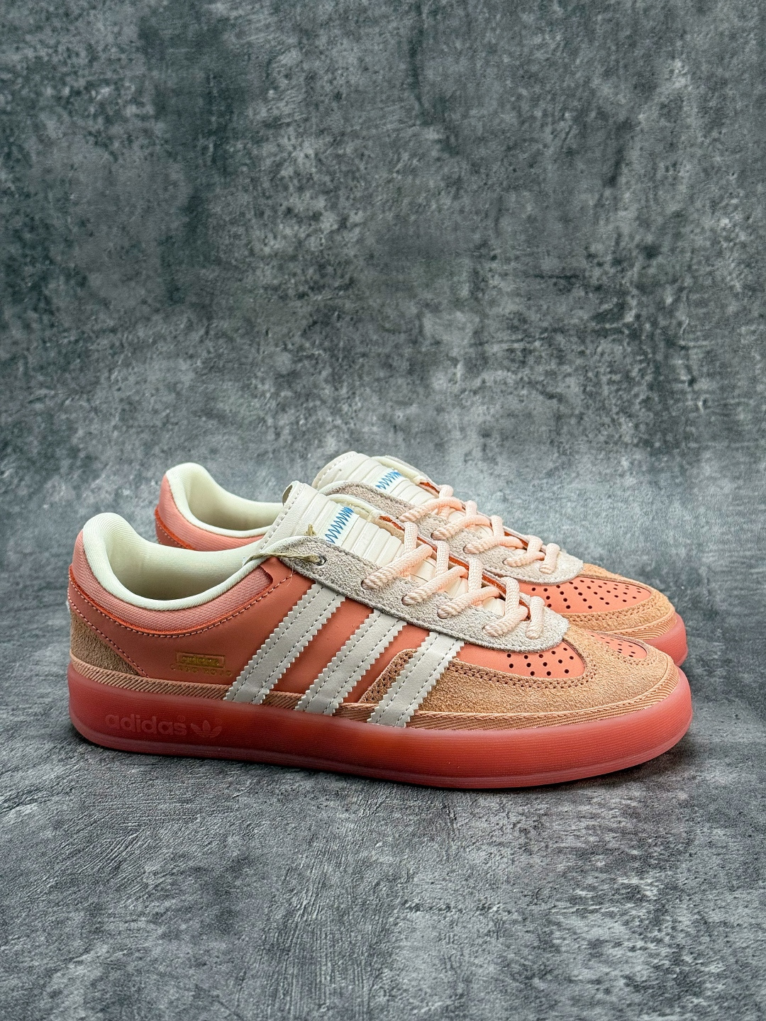 Bad Bunny x adidas originals GAZELLE INDOOR 红棕色 JS5052