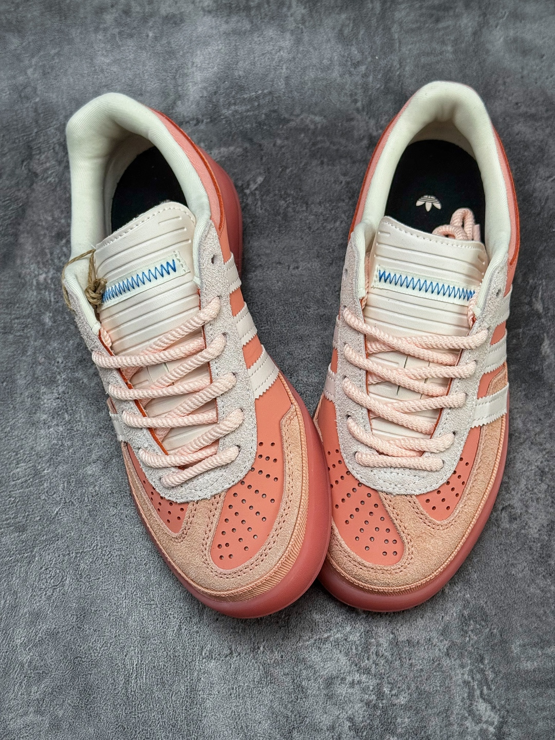 Bad Bunny x adidas originals GAZELLE INDOOR 红棕色 JS5052