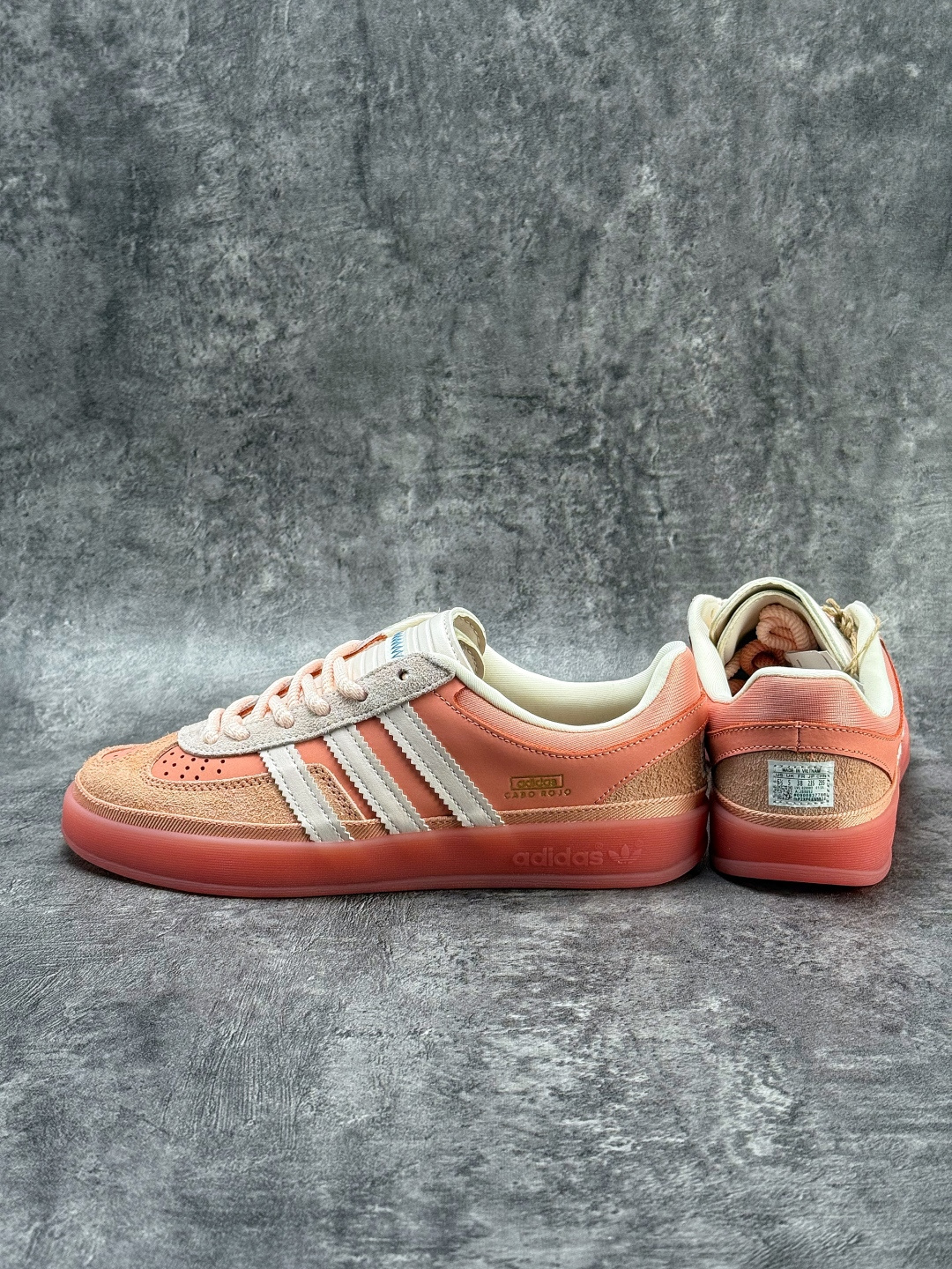 Bad Bunny x adidas originals GAZELLE INDOOR 红棕色 JS5052