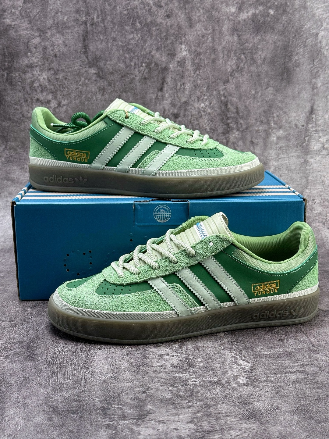 Bad Bunny x adidas originals GAZELLE INDOOR 绿色 JS5049-莆田鞋,莆田鞋货源,高仿鞋,高仿鞋货源,安福档口,莆田高仿鞋,莆田鞋批发,高仿鞋批发,莆田高仿运动鞋,高仿运动鞋,莆田运动鞋 Bad Bunny x adidas originals GAZELLE INDOOR 绿色 JS5049