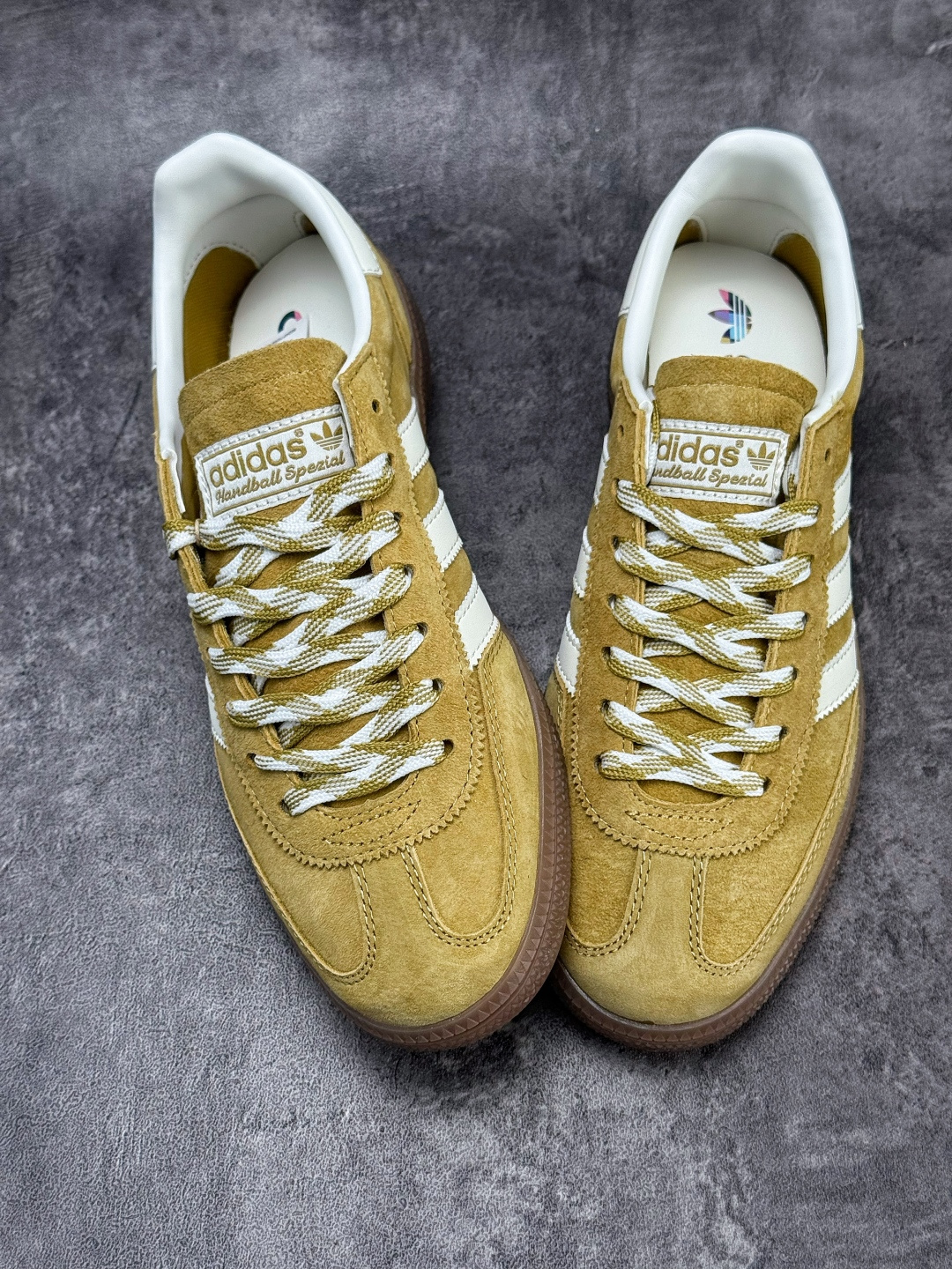 adidas originals Samba Handball Spezial 黄白 KI5939