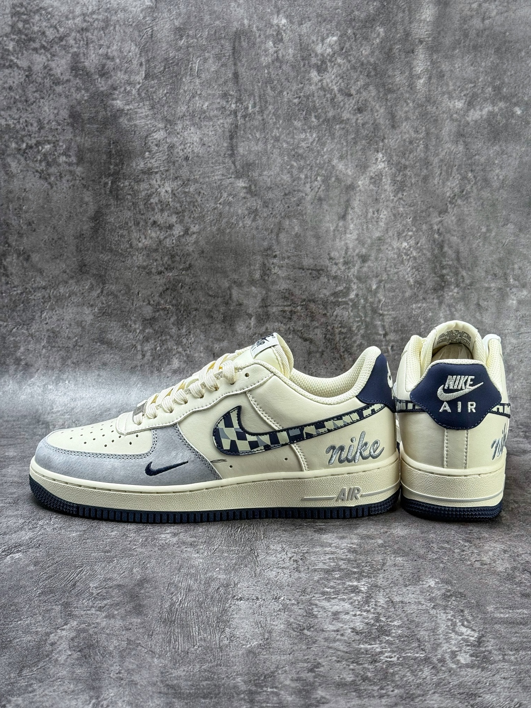 Nike Air Force 1 Low 07 灰白小勾 NH0601-580