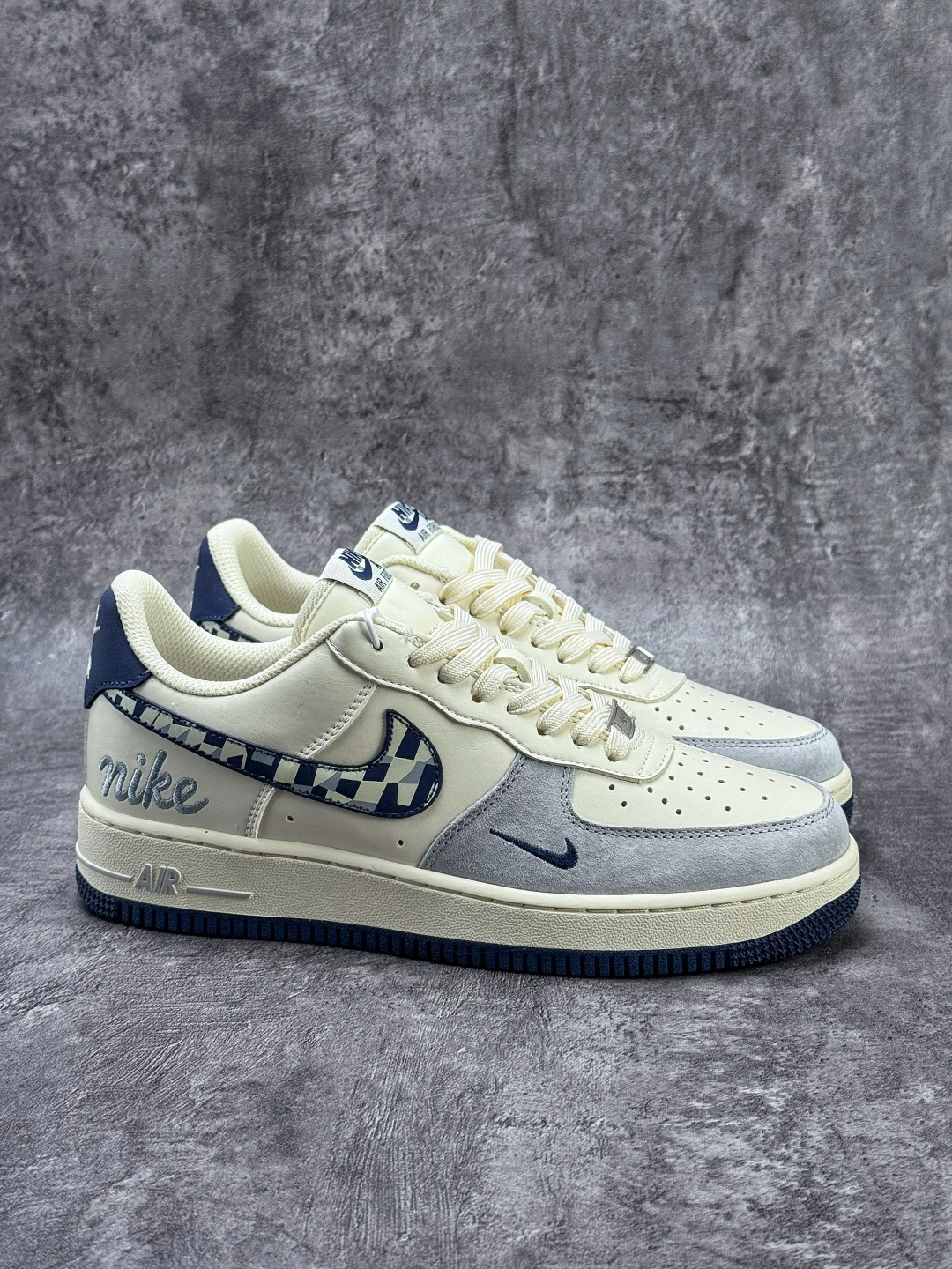 Nike Air Force 1 Low 07 灰白小勾 NH0601-580
