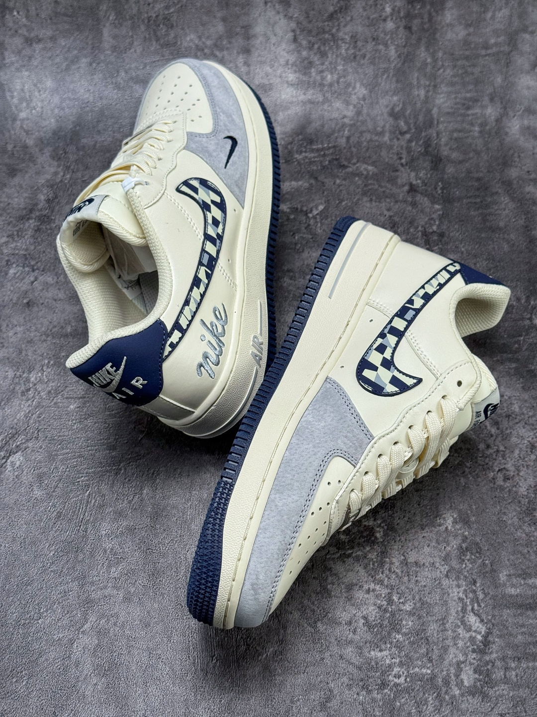 Nike Air Force 1 Low 07 灰白小勾 NH0601-580