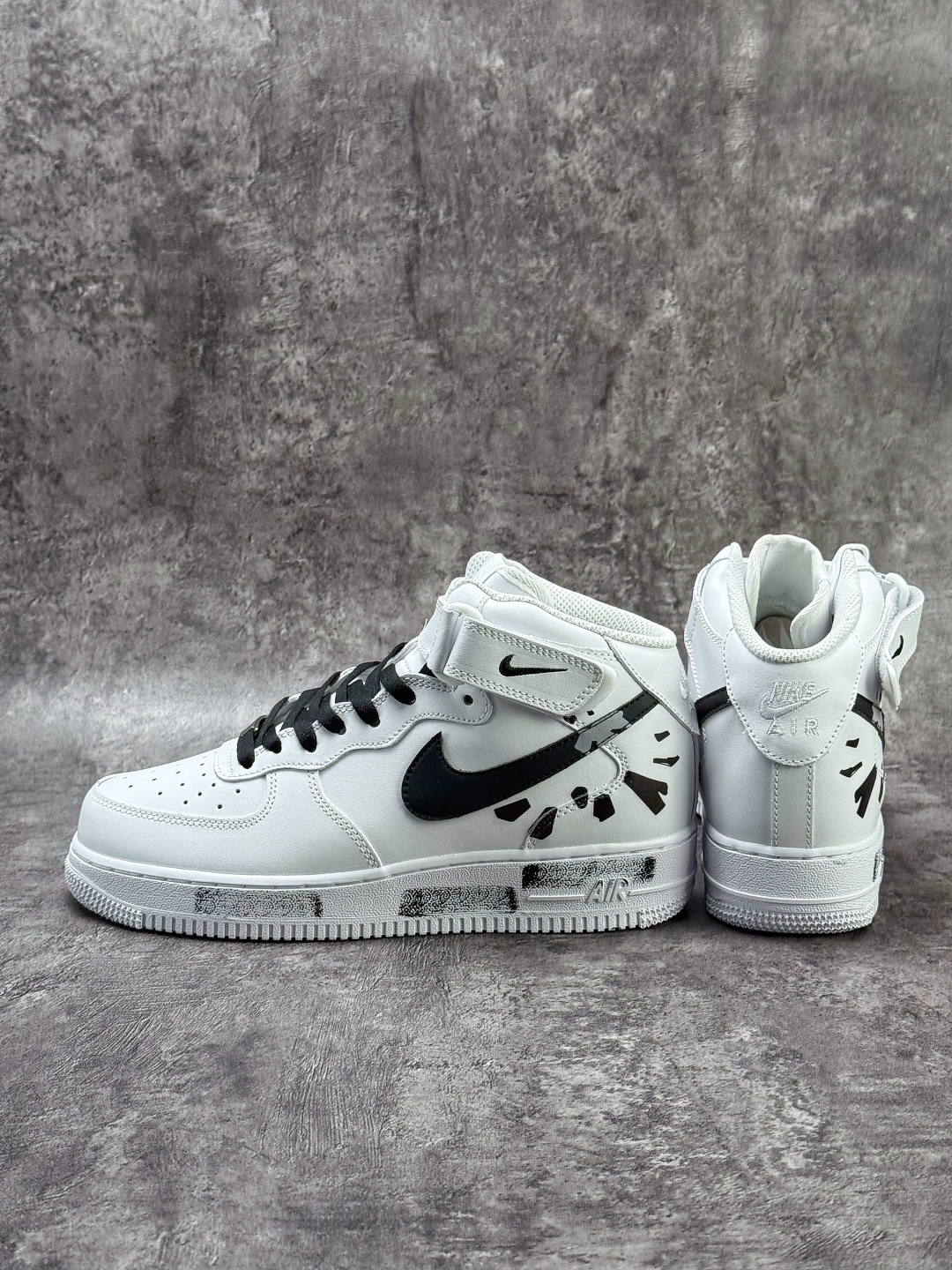 Nike Air Force 1 Mid 07 不破不立 白黑 ZH0316-144
