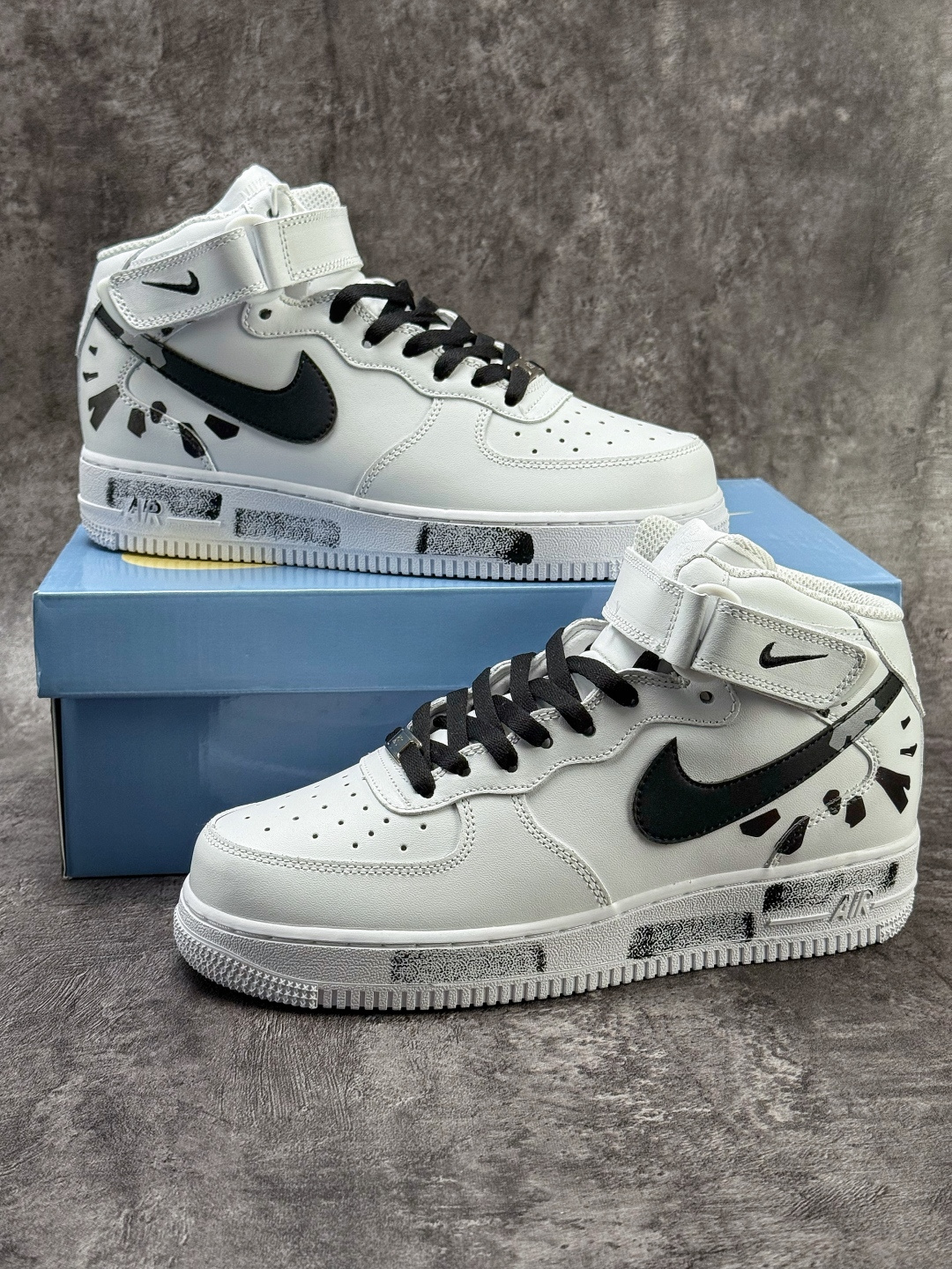 Nike Air Force 1 Mid 07 不破不立 白黑 ZH0316-144