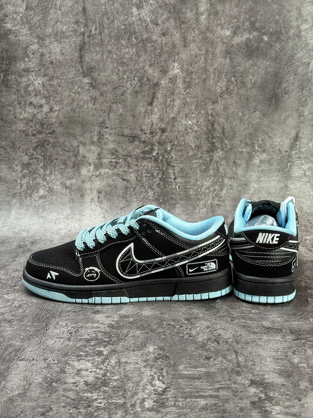 230 Nike SB Dunk Low x The North Face 黑蓝满天星 KK1333-052