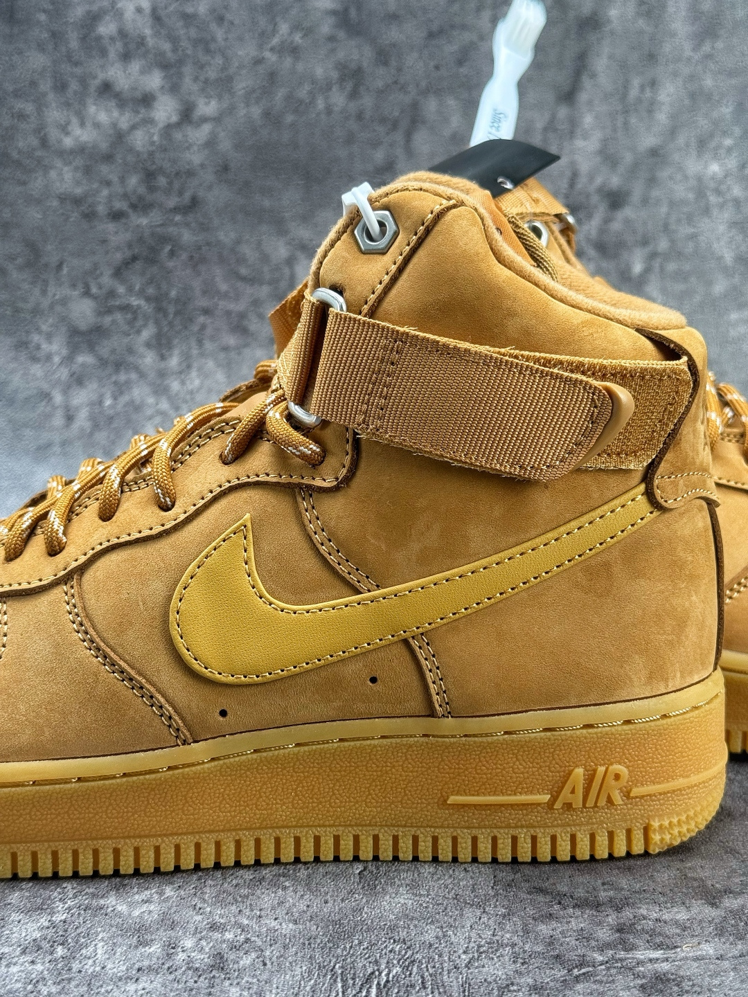 220 PP纯原 Nike Air Force 1 High FLAX Wheat 19S新版小麦高帮空军 CJ9178-200