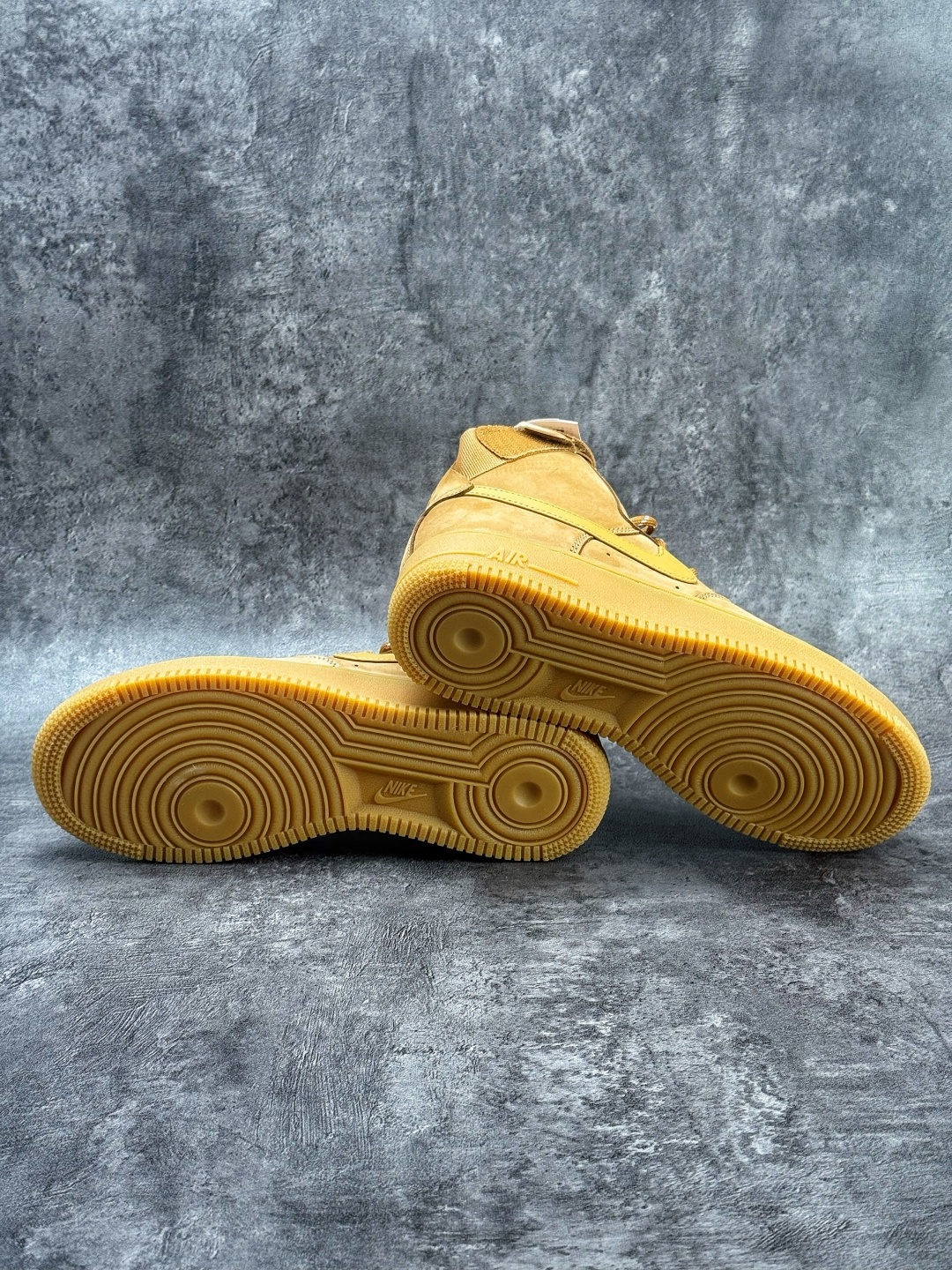 220 PP纯原 Nike Air Force 1 High FLAX Wheat 19S新版小麦高帮空军 CJ9178-200