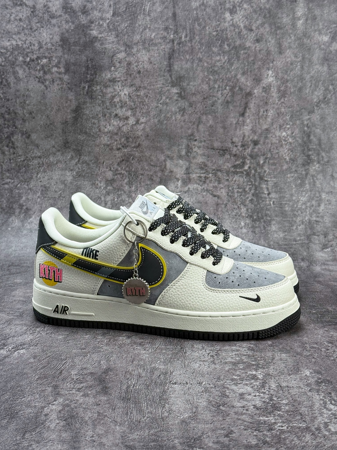 Nike Air Force 1 Low 07 x KITH 白灰黑小勾满天星 SY1388-013