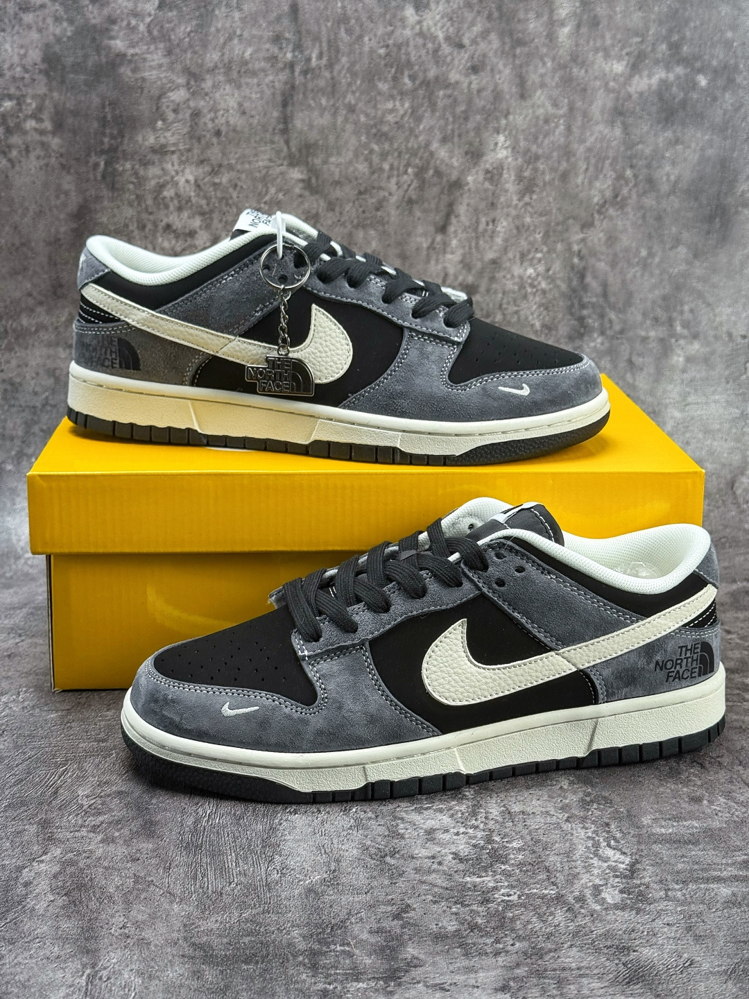 Nike SB Dunk Low x The North Face 灰黑白小勾 纯原大厂出品 极力推荐 DN3168-006