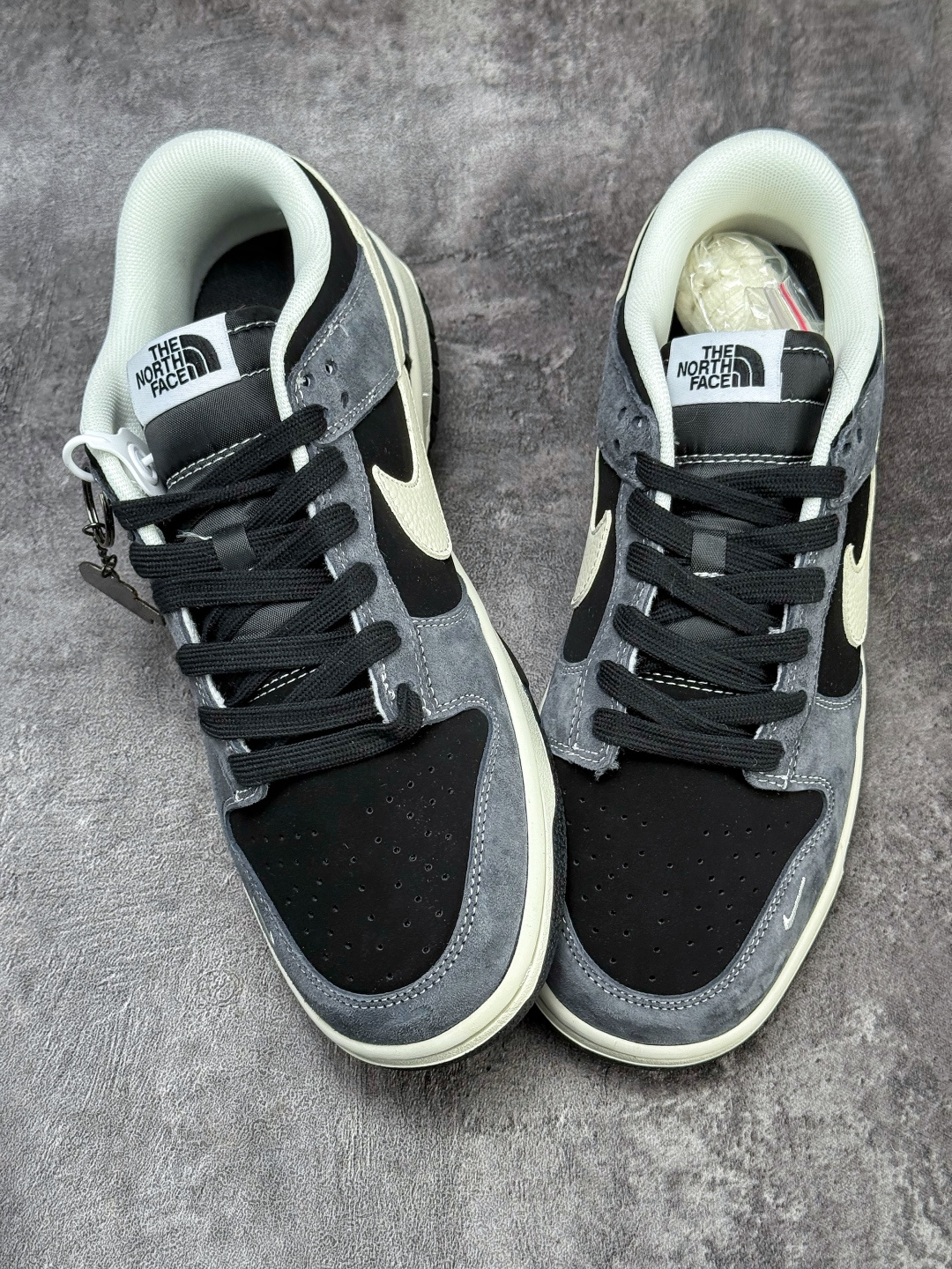 Nike SB Dunk Low x The North Face 灰黑白小勾 纯原大厂出品 极力推荐 DN3168-006