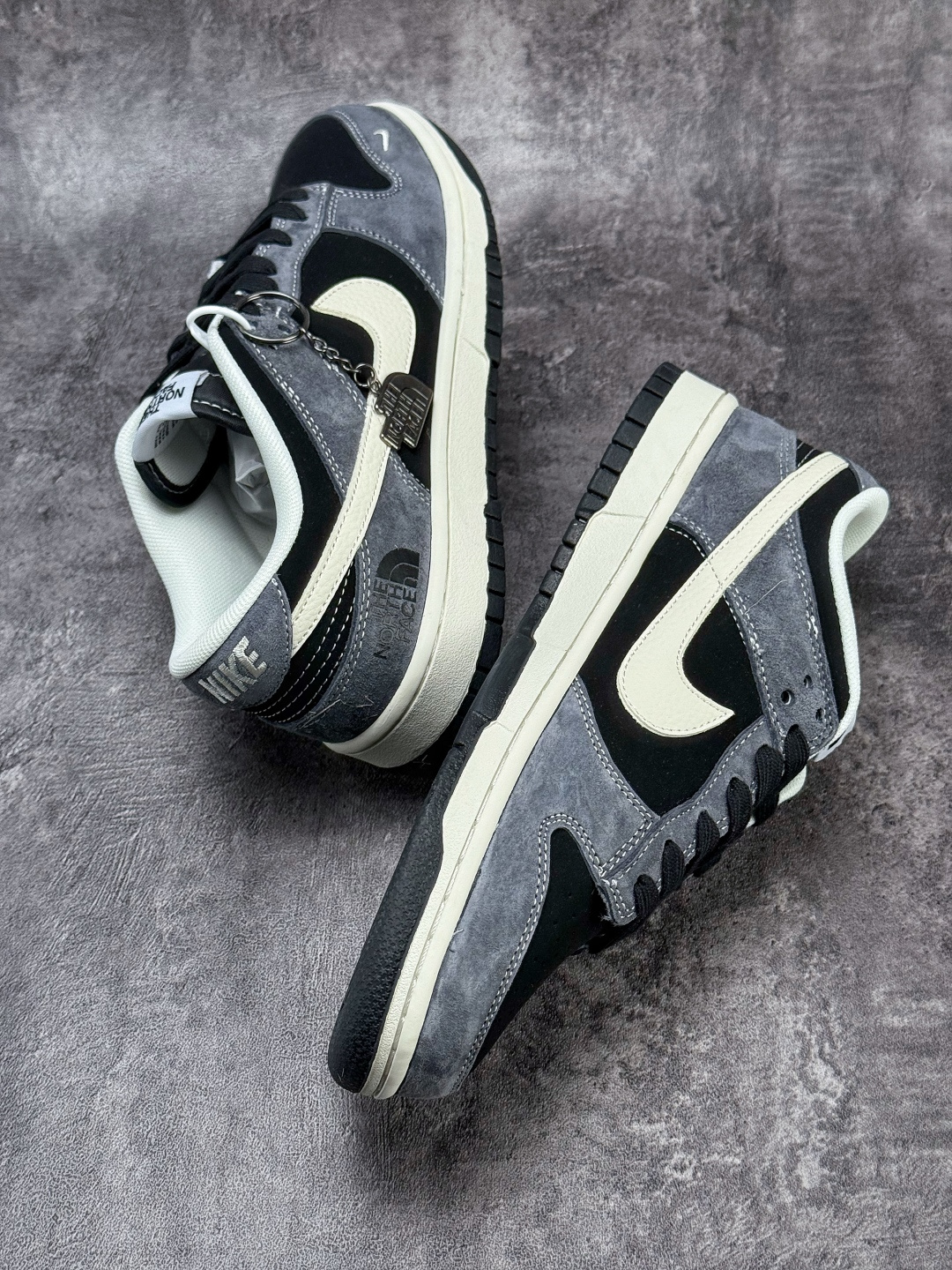Nike SB Dunk Low x The North Face 灰黑白小勾 纯原大厂出品 极力推荐 DN3168-006