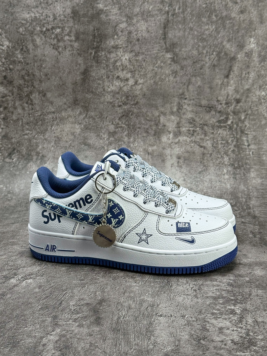 Nike Air Force 1 Low 07 x Superme 白蓝小勾满天星 XY6188-151