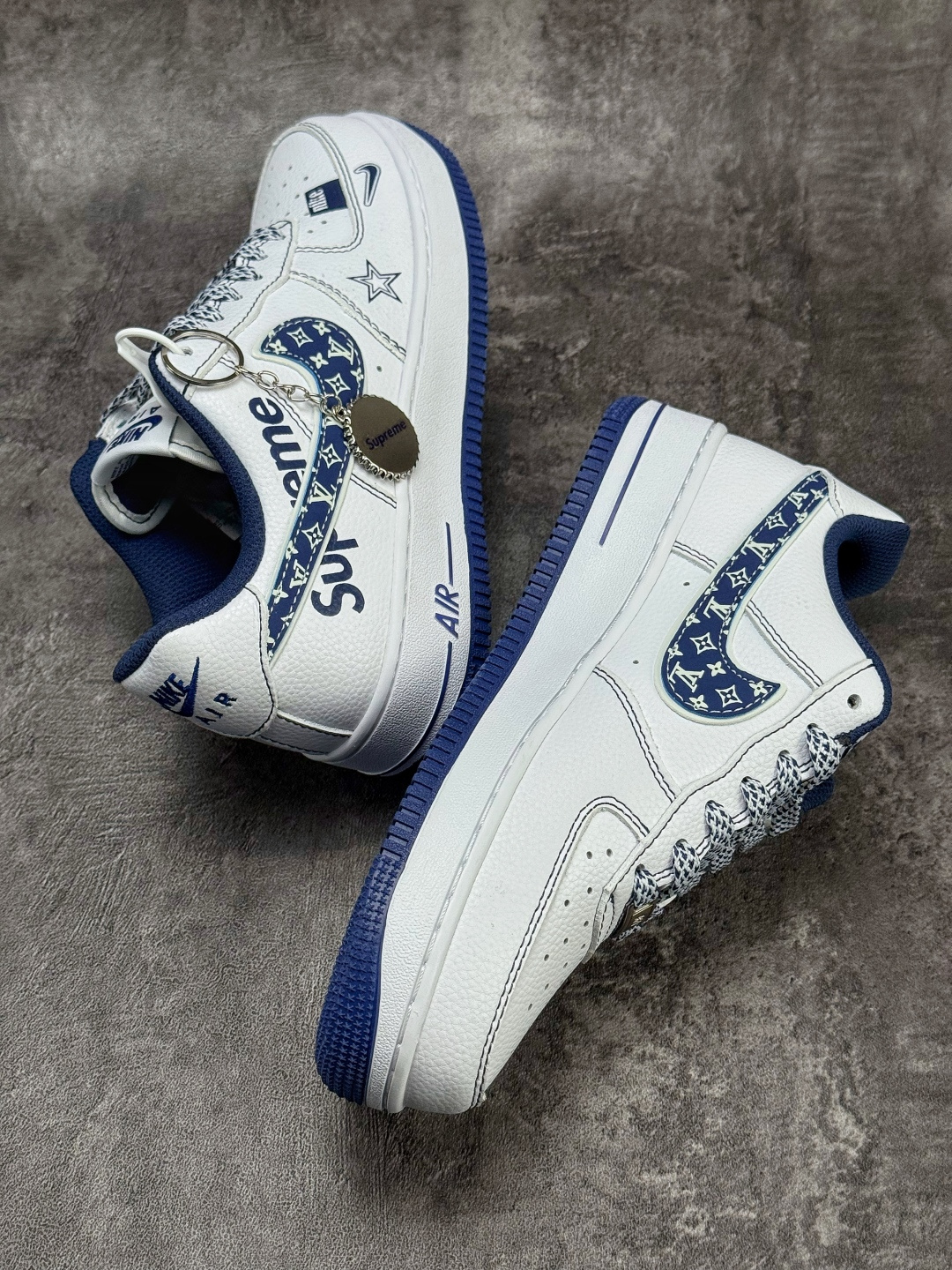 Nike Air Force 1 Low 07 x Superme 白蓝小勾满天星 XY6188-151