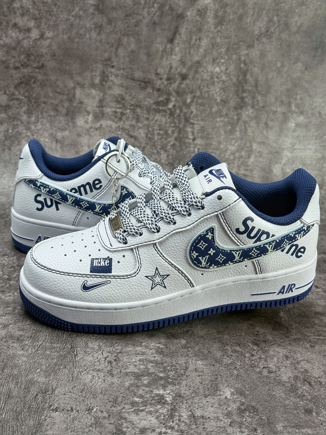Nike Air Force 1 Low 07 x Superme 白蓝小勾满天星 XY6188-151
