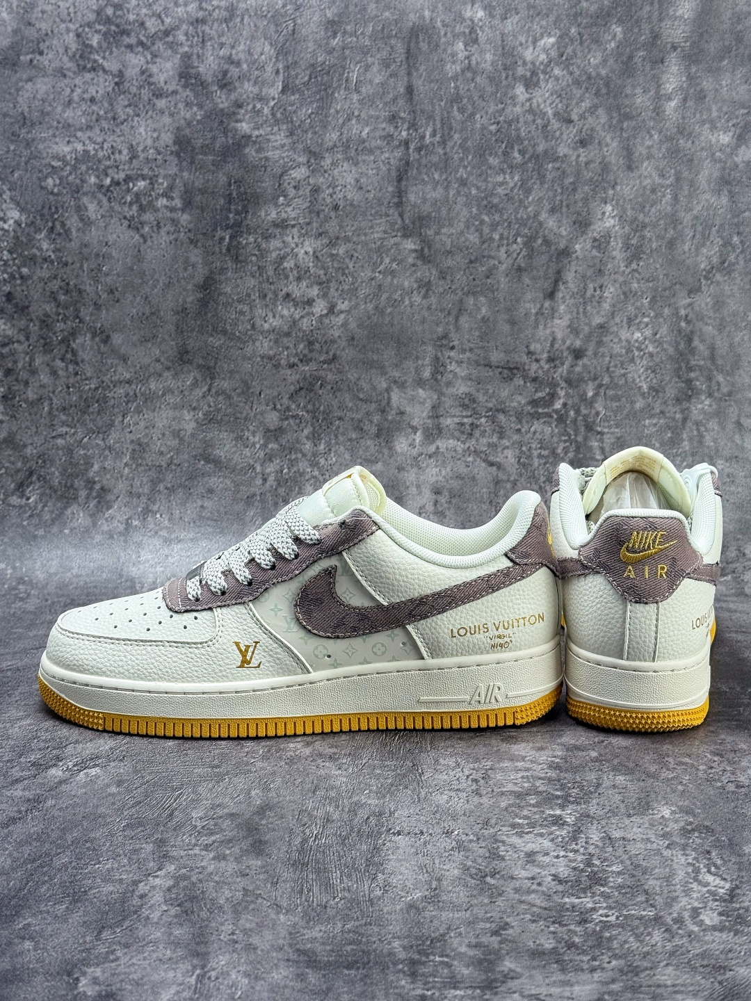 Nike Air Force 1 Low 07 x Louis Vuitton 白棕满天星 QW5606-262