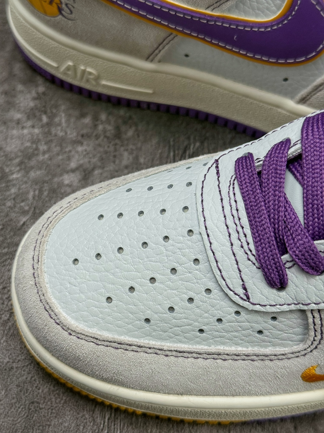 Nike Air Force 1 Low 07 x LAKERS 灰白紫小勾 SS1979-004