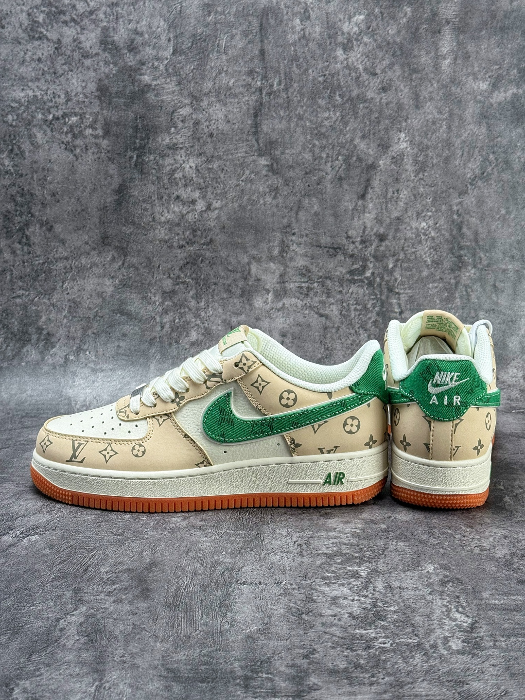 Nike Air Force 1 Low 07 x Louis Vuitton 米白绿 XS1958-627