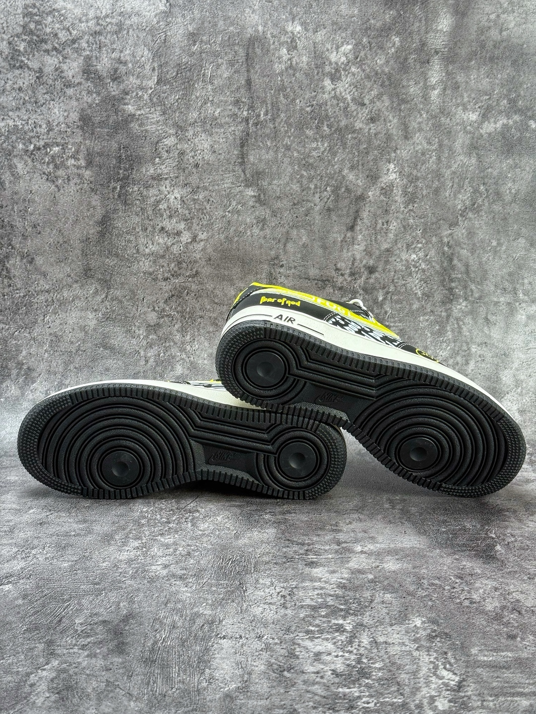 Nike Air Force 1 Low 07 x Fear of God 黑黄小勾满天星 SY1388-012