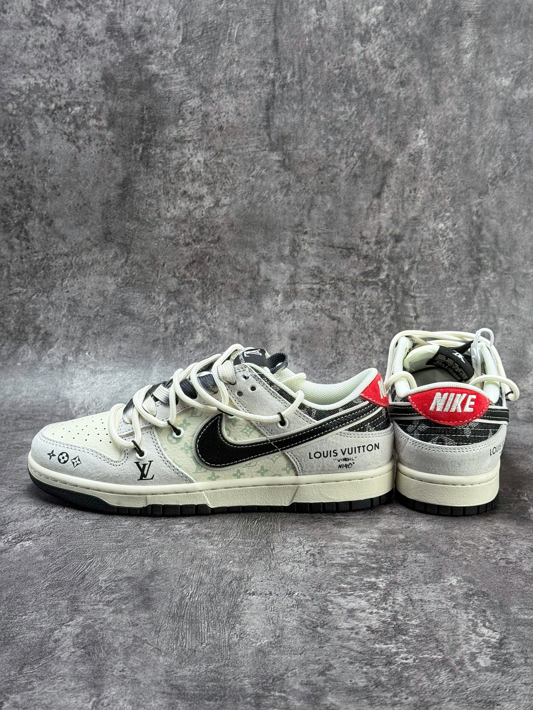 Nike SB Dunk Low x Louis Vuitton 灰白 CX5050-Y53