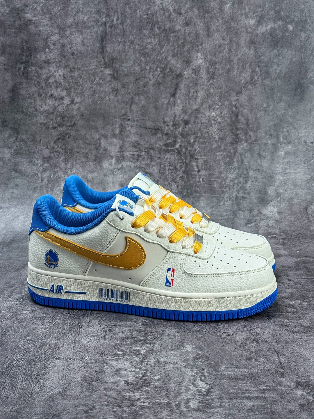 Nike Air Force 1 Low 07 x WARRIORS 白黄蓝 QW5606-270